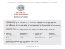 Tablet Screenshot of nervenaerzte.com